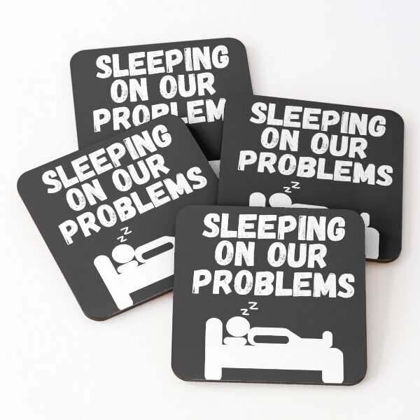 Item preview, sleeping on our problems designed and sold by SheIsAQueen.