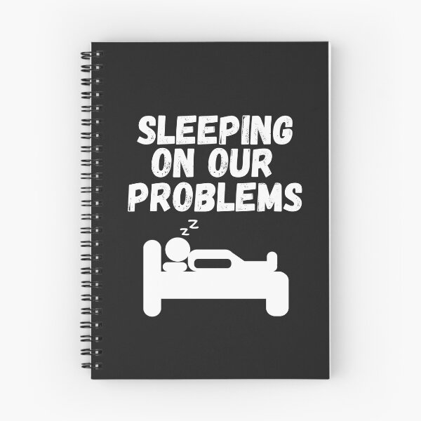Item preview, sleeping on our problems designed and sold by SheIsAQueen.