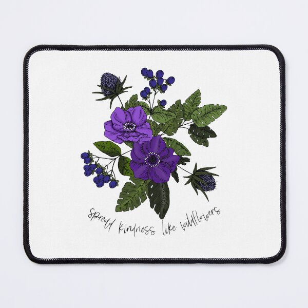 Item preview, Spread kindness like wildflowers designed and sold by Handdrawnbyzoe.