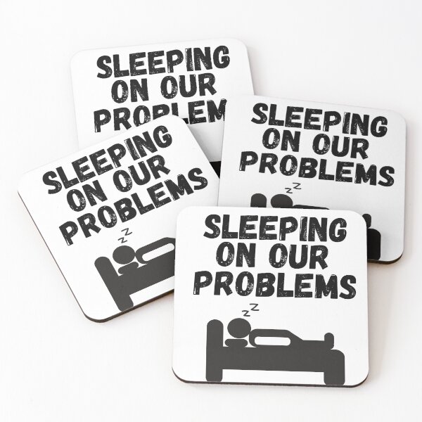 Item preview, sleeping on our problems designed and sold by SheIsAQueen.