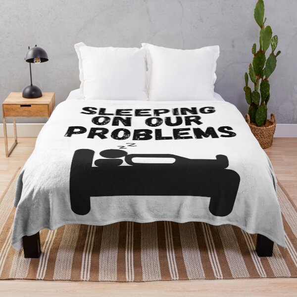 Item preview, sleeping on our problems designed and sold by SheIsAQueen.