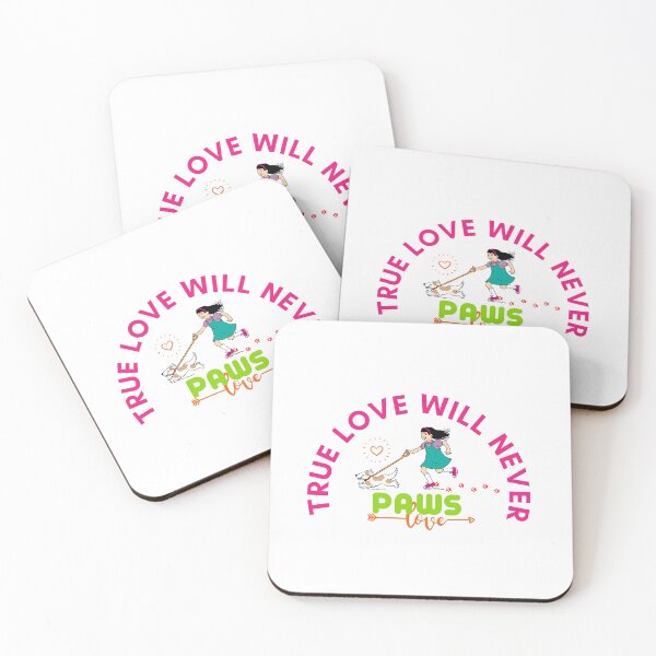 Item preview, True love will never paws designed and sold by BuyAndWear.