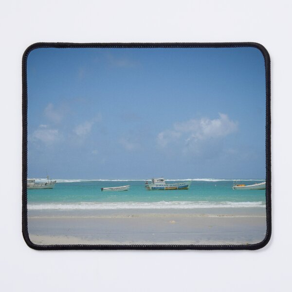 Item preview, Boats are seen anchored off Lido Beach in the Kaaraan district of the Somali capital Mogadishu designed and sold by VintageSomalia.