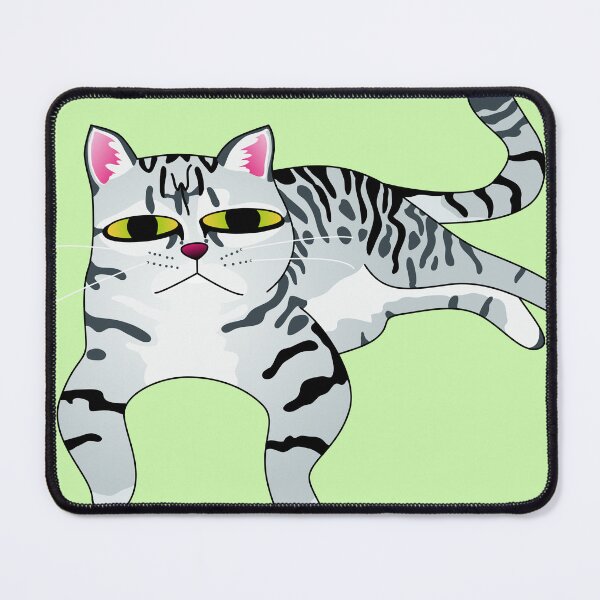 Item preview, Relaxed Grey Tabby Cat designed and sold by Zia Frazier.