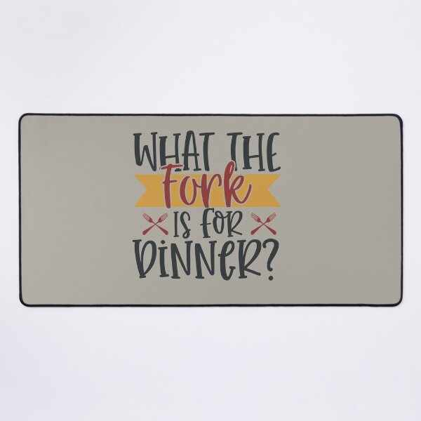 Item preview, What The Fork Is For Dinner designed and sold by FOX1999-Design.