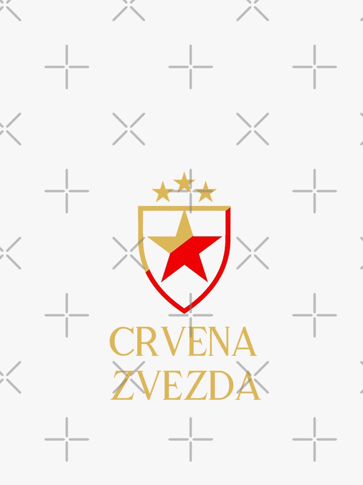 Crvena Zvezda Red Sticker for Sale by VRedBaller