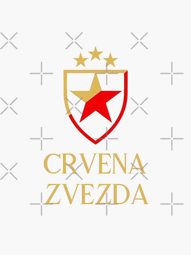 Crvena Zvezda - Red Star Greeting Card for Sale by VRedBaller