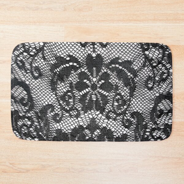 Item preview, BLACK LACE PRINT designed and sold by Swooncake Press.