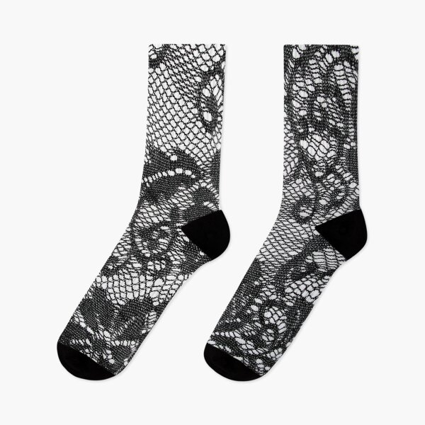 Item preview, BLACK LACE PRINT designed and sold by Swooncake Press.