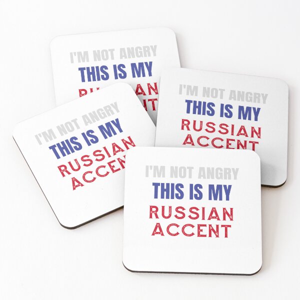 Item preview, I'm not angry This is my Russian accent designed and sold by Wooden-rack.