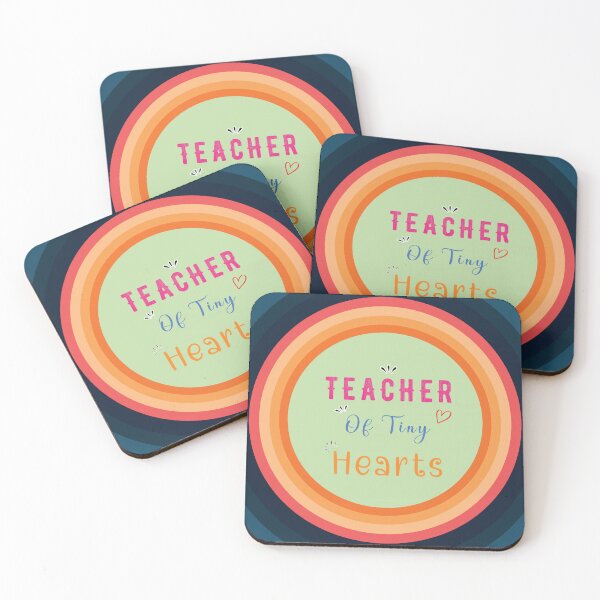 Item preview, Teacher Of Tiny Hearts - Colorful Design designed and sold by FridPix.