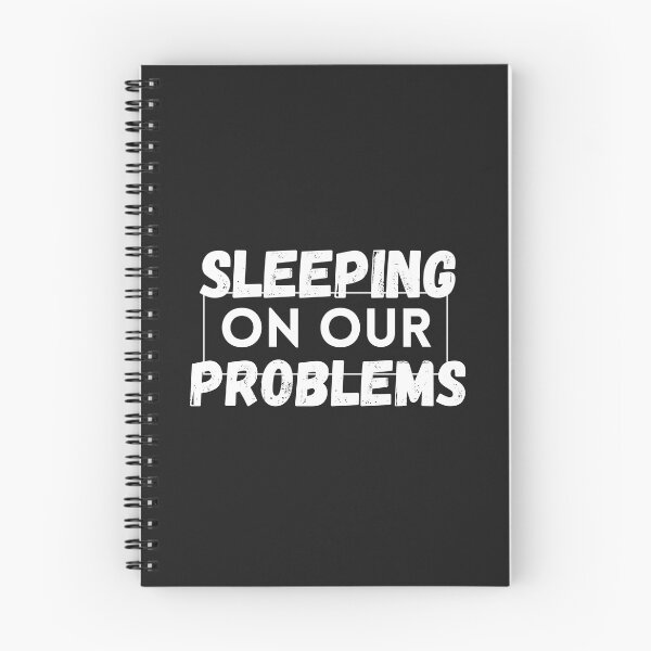 Item preview, sleeping on our problems designed and sold by SheIsAQueen.