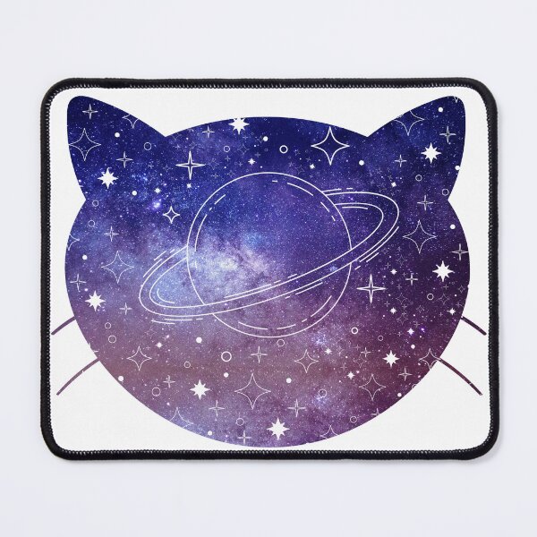 Item preview, Aesthetic Cat-Shaped Galaxy designed and sold by quinellie.