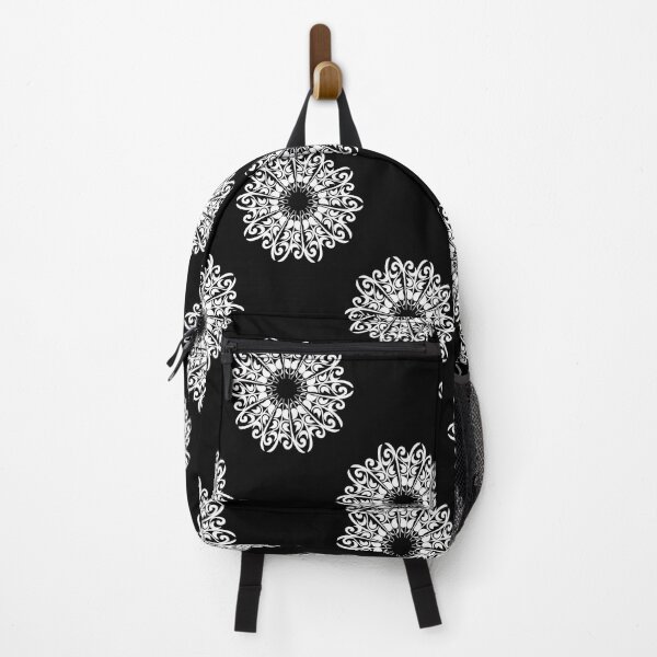 Item preview, Black and White Mandala Pattern designed and sold by thesnowwhyte.