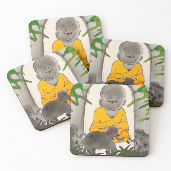 Item preview, Little smiley monk/ Buddha designed and sold by DreamKaracters.