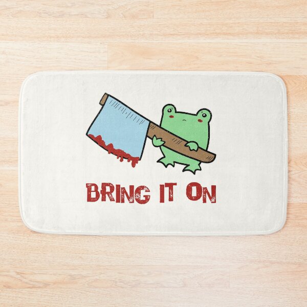 Item preview, Creepy Cute Kawaii Frog With Ax designed and sold by GrimButterfly.