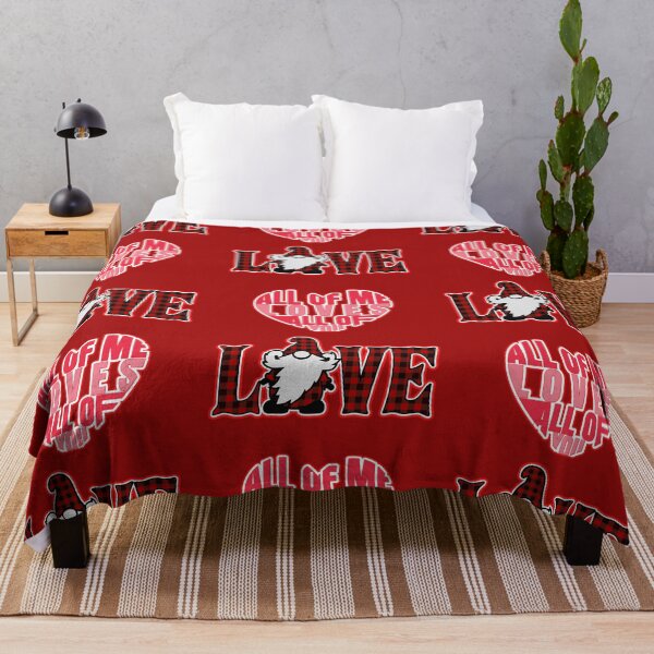 Item preview, Valentines Day Love Plaid Gnome Valentine designed and sold by WoodburyLake.