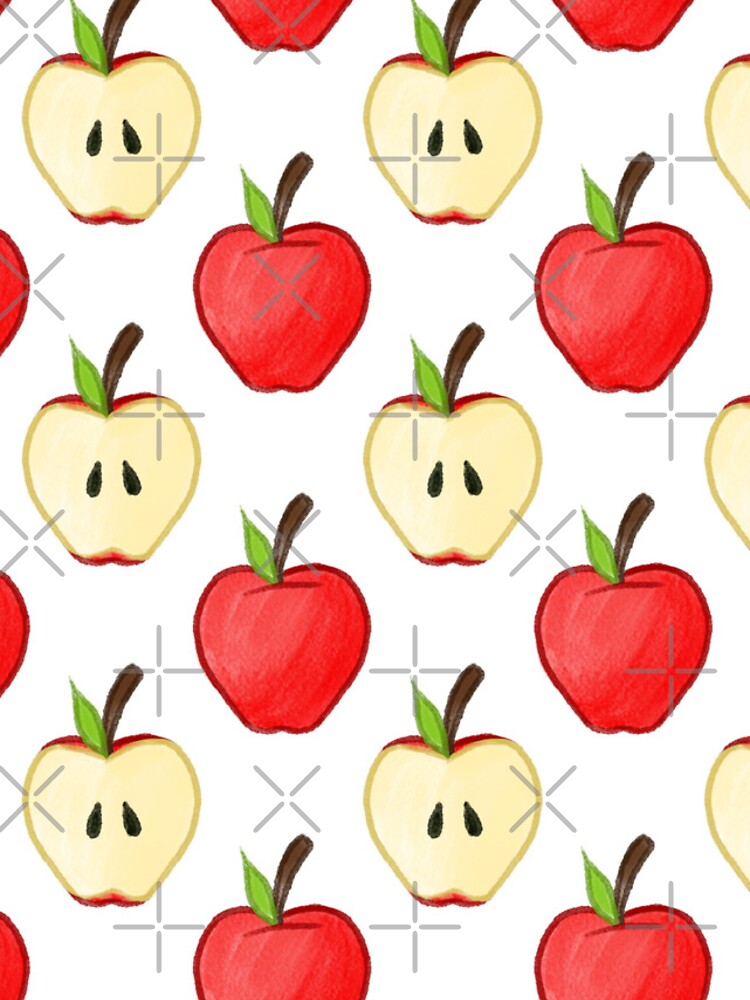 Thumbnail 5 of 5, iPhone Case, Simple Apple Pattern designed and sold by JessicaArthur.