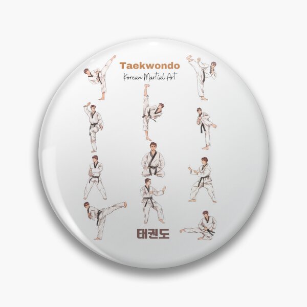 Item preview, Korean Martial Art Taekwondo 태권도  designed and sold by OakTreeDesign.