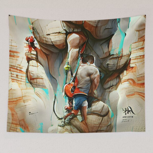 Item preview, Escalador de rocas designed and sold by ybaltaci.