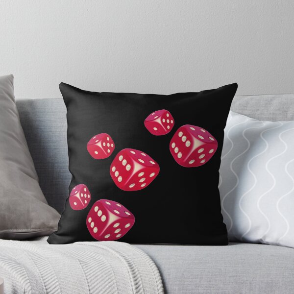 Item preview, LUCKY RED DICE designed and sold by Swooncake Press.