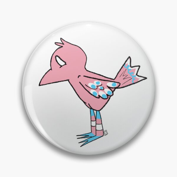 Item preview, Pinktrans Bird  designed and sold by Whispertown.