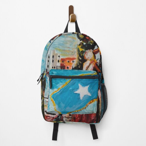 Item preview, Painting showing Somalis around the Somali Flag designed and sold by VintageSomalia.
