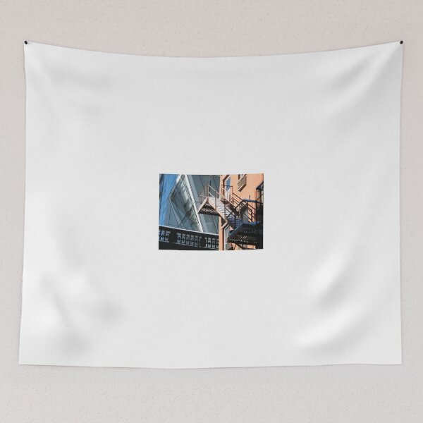 Item preview, A Fire Escape, The High Line, and An Apartment Building After a Snow, New York City  designed and sold by lenspiro.