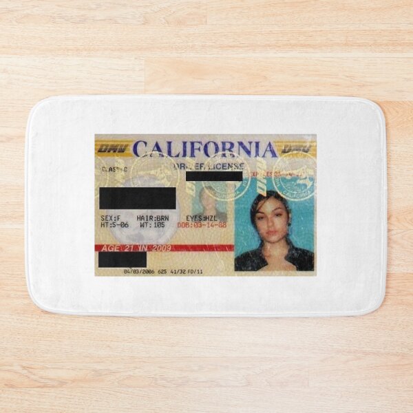 Item preview, California Driver Licence - Shasa Grey Card designed and sold by Bardreycoim.