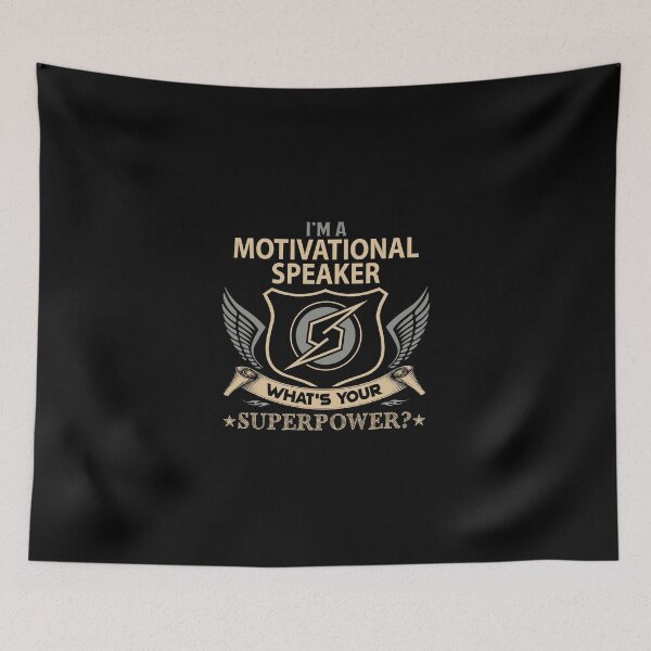 Item preview, Motivational Speaker T Shirt - What Is Your Superpower Job Gift Item Tee designed and sold by leolanwugm.
