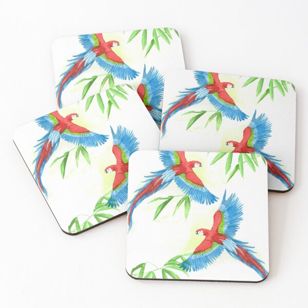 Item preview, Flying Macaws designed and sold by twistidd.