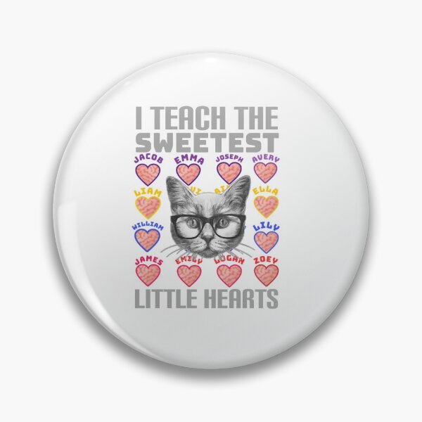 Item preview, I teach sweetest little hearts. designed and sold by Umiska.