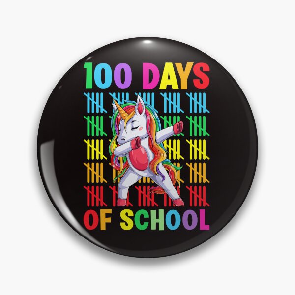 Item preview, 100 Days of School, Dabbing Unicorn designed and sold by desireedickens.