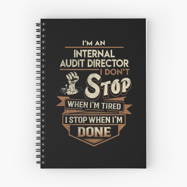 Item preview, Internal Audit Director T Shirt - I Stop When Done Job Gift Item Tee designed and sold by natalinedk.