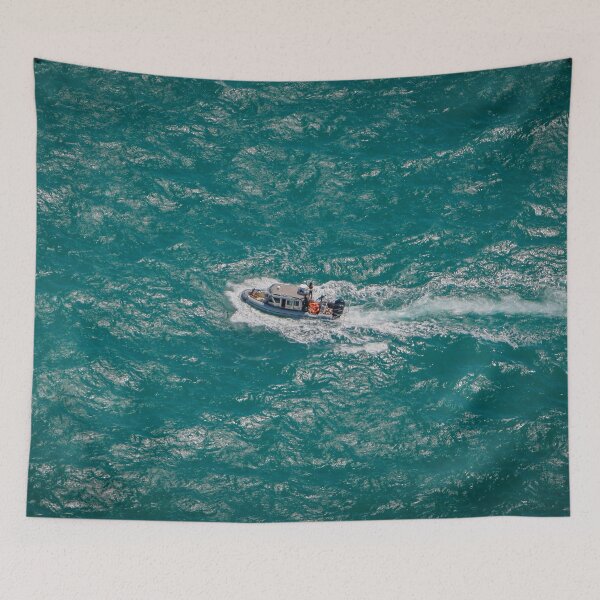 Item preview, Aerial view of a Kenyan Navy  just off the coast of the southern Somali port city of Kismayo designed and sold by VintageSomalia.