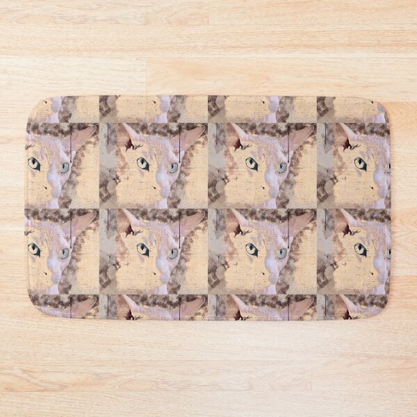 Item preview, Abstract color print cornish rex cat designed and sold by artdragongift 15.