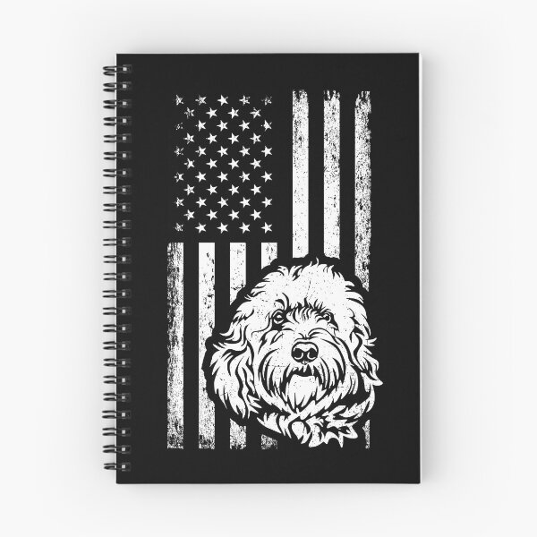 Artikelvorschau, Patriotischer Cockapoo-amerikanischer Flaggen-Cockapoodle entworfen und verkauft von More Cute Dogs.