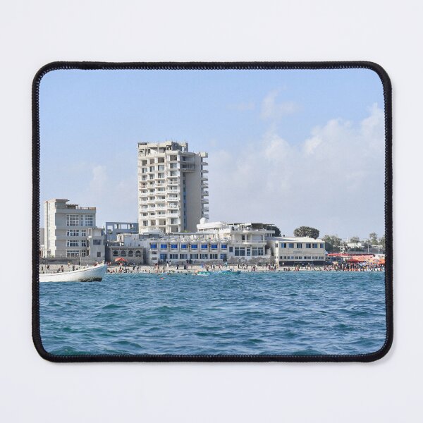 Item preview, A view of Lido beach from the sea in Mogadishu, Somalia designed and sold by VintageSomalia.