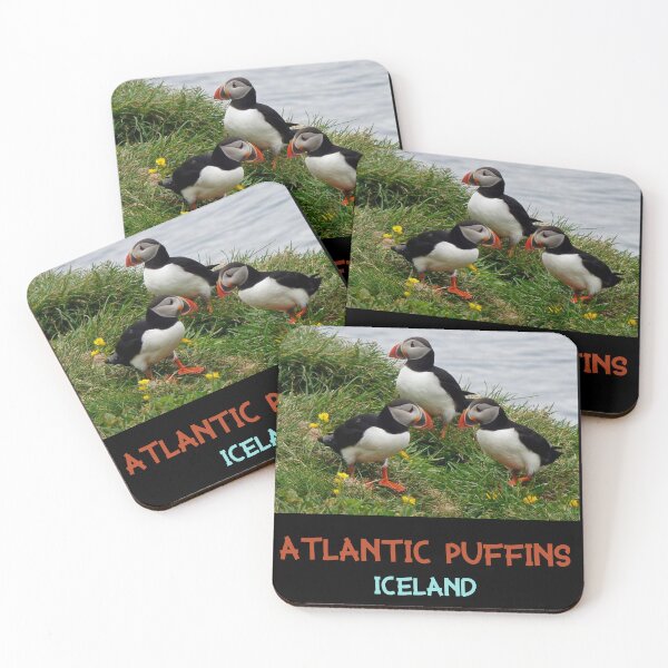 Item preview, The Atlantic Puffins in Iceland designed and sold by Nzuri.
