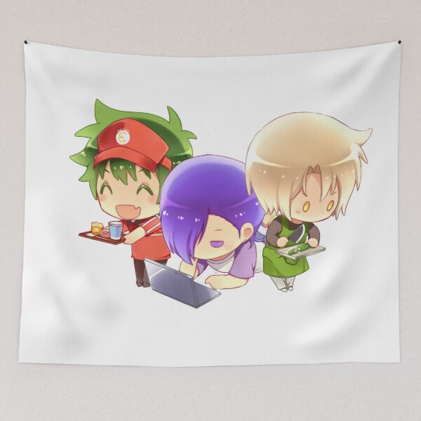Item preview, The devil is a part timer chibi designed and sold by KyleNesas.