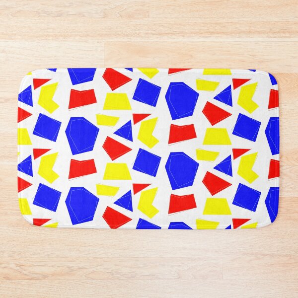 Item preview, Fun Geometric Pattern ( Primary Colours ) designed and sold by ghost-cookies.