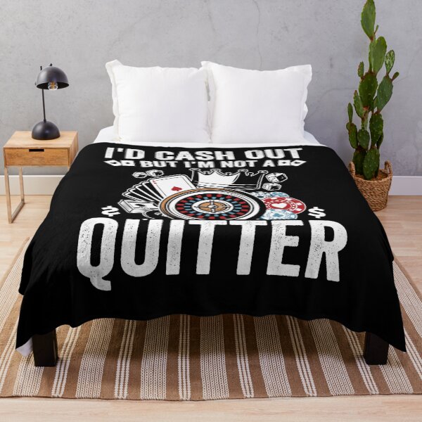 Item preview, I'd Cash Out But I'm Not A Quitter Shirt, Funny Poker Shirt, Poker Player Shirt, Gambling Shirt, Slot Machine Shirt, Las Vegas Poker Shirt designed and sold by aymob.