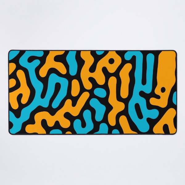 Item preview, Blue and Yellow Turing Pattern designed and sold by rp-art.
