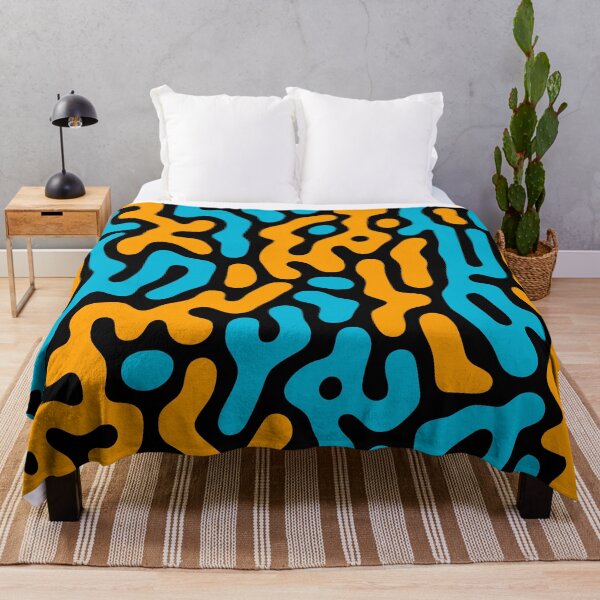Item preview, Blue and Yellow Turing Pattern designed and sold by rp-art.