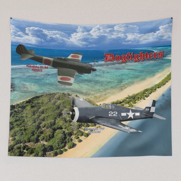 Item preview, Dogfighters: F6F vs Ki-84 designed and sold by Mil Merchant.