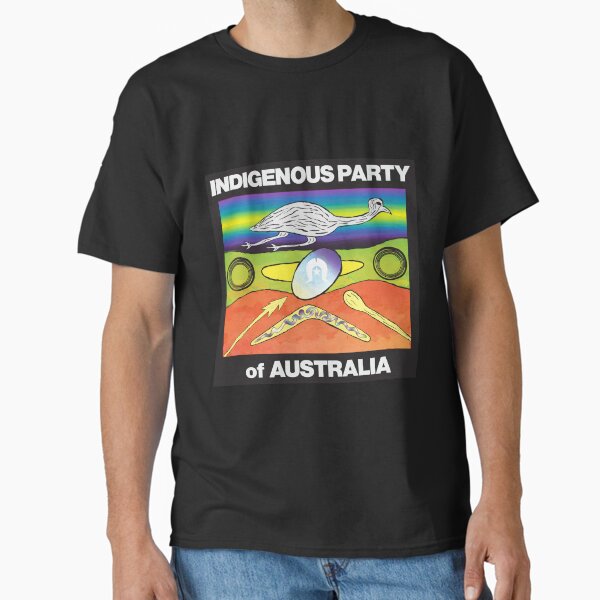Vista previa del artículo con la obra «Partido Indígena de Australia», diseñado y vendido por IAPA-Office.