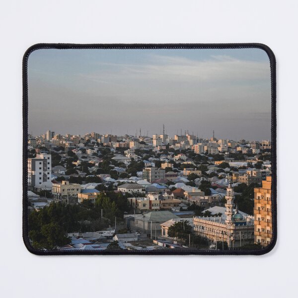 Item preview, An Ariel view of the uptown part of Mogadishu city. designed and sold by VintageSomalia.