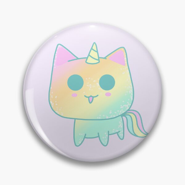 Artikelvorschau, Kawaii Regenbogen-Einhorn-Katze entworfen und verkauft von Cre8iveCat.