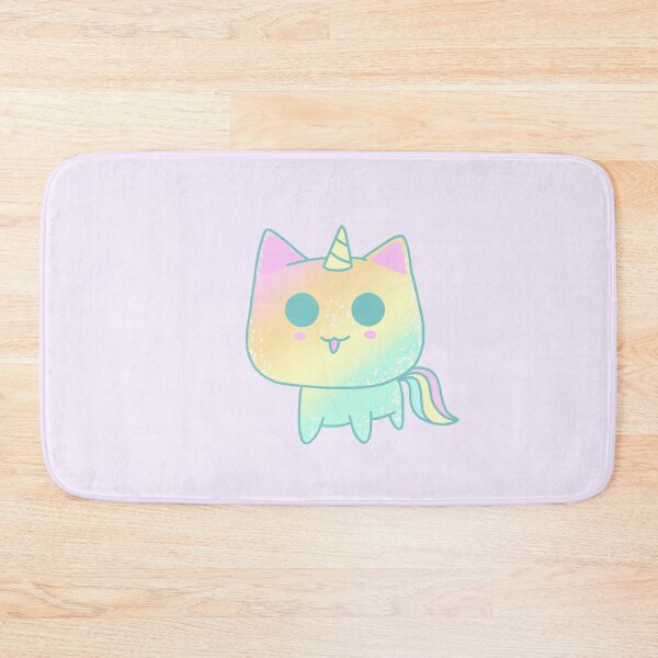 Item preview, Kawaii Rainbow Unicorn Cat designed and sold by Cre8iveCat.