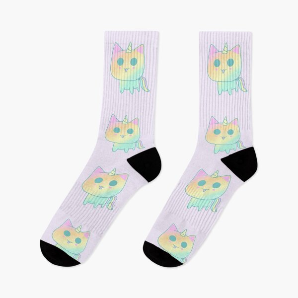 Item preview, Kawaii Rainbow Unicorn Cat designed and sold by Cre8iveCat.